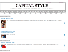Tablet Screenshot of capitalstylenow.blogspot.com