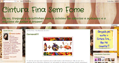 Desktop Screenshot of cinturafinasemfome.blogspot.com