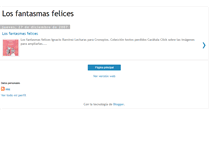 Tablet Screenshot of los-fantasmas-felices.blogspot.com