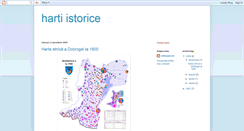Desktop Screenshot of harti-istorice.blogspot.com