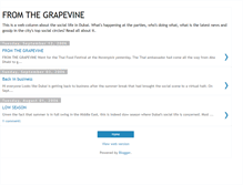Tablet Screenshot of fromthegrapevine.blogspot.com