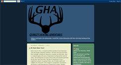 Desktop Screenshot of georgeshuntingadventures.blogspot.com