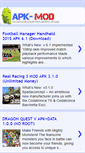 Mobile Screenshot of apk-mod.blogspot.com