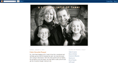 Desktop Screenshot of glimpseoftammi.blogspot.com