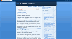 Desktop Screenshot of flowersarticless.blogspot.com