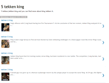 Tablet Screenshot of 5-tekkenking.blogspot.com