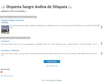 Tablet Screenshot of orquestasangreandina.blogspot.com