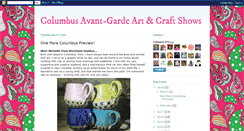 Desktop Screenshot of columbusavantgardeshows.blogspot.com