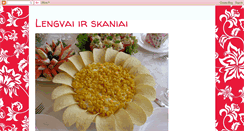 Desktop Screenshot of lengvaiirskaniai.blogspot.com