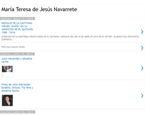 Tablet Screenshot of mariateresanavarrete.blogspot.com