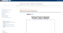 Desktop Screenshot of ecstaticdance.blogspot.com