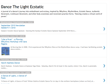 Tablet Screenshot of ecstaticdance.blogspot.com
