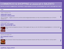 Tablet Screenshot of leucashopping.blogspot.com