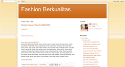 Desktop Screenshot of fashionberkualitas.blogspot.com