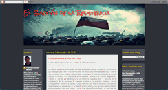 Desktop Screenshot of elbastiondelaresistencia.blogspot.com