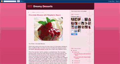 Desktop Screenshot of dreamydesserts.blogspot.com