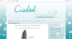 Desktop Screenshot of ciudadstardollchino.blogspot.com