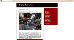 Desktop Screenshot of gryphonracing.blogspot.com