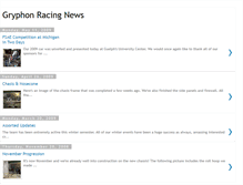 Tablet Screenshot of gryphonracing.blogspot.com