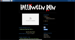 Desktop Screenshot of halloweenrun.blogspot.com