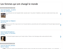Tablet Screenshot of lesfemmesquiontchangelemonde.blogspot.com
