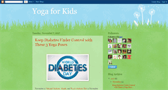 Desktop Screenshot of abcyogaforkids.blogspot.com