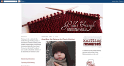 Desktop Screenshot of goldentriangleknitters.blogspot.com