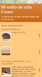 Mobile Screenshot of miestilodevidaessen.blogspot.com