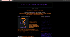 Desktop Screenshot of d-re-childrensclothing.blogspot.com