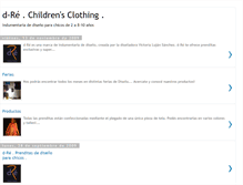 Tablet Screenshot of d-re-childrensclothing.blogspot.com