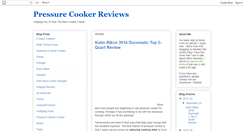 Desktop Screenshot of pressure-cookers.blogspot.com