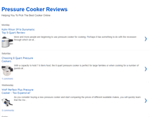 Tablet Screenshot of pressure-cookers.blogspot.com
