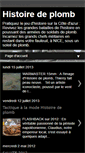 Mobile Screenshot of histoiredeplomb.blogspot.com