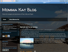 Tablet Screenshot of mommakat100.blogspot.com