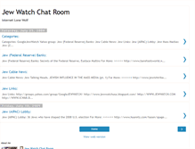 Tablet Screenshot of jewwatchchatroom.blogspot.com