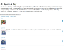 Tablet Screenshot of dailyapplesblog.blogspot.com