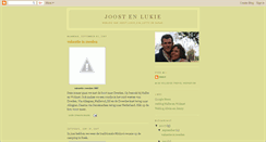 Desktop Screenshot of joostlukie.blogspot.com