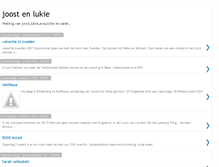 Tablet Screenshot of joostlukie.blogspot.com