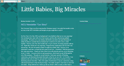 Desktop Screenshot of littlemiracles-amypatan.blogspot.com