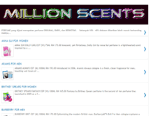 Tablet Screenshot of millionscents.blogspot.com