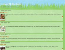 Tablet Screenshot of lawsofmotherhood.blogspot.com