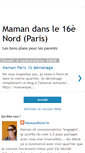 Mobile Screenshot of mamanparis16.blogspot.com