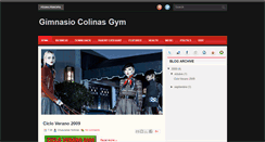 Desktop Screenshot of colinasgym.blogspot.com