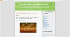Desktop Screenshot of geoxy.blogspot.com