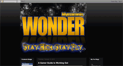 Desktop Screenshot of mynameiswonder.blogspot.com