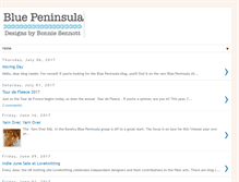 Tablet Screenshot of bluepeninsula.blogspot.com