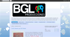 Desktop Screenshot of bglproducciones.blogspot.com