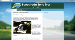 Desktop Screenshot of ecoestradaserramar.blogspot.com