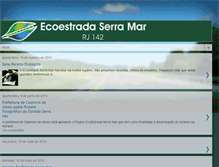 Tablet Screenshot of ecoestradaserramar.blogspot.com