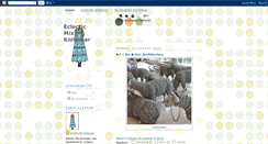 Desktop Screenshot of eclecticmixxxknitwear.blogspot.com